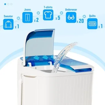Compact Superday Portable Washer for Easy Laundry Care