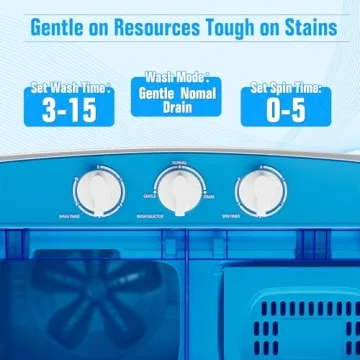Compact Superday Portable Washer for Easy Laundry Care
