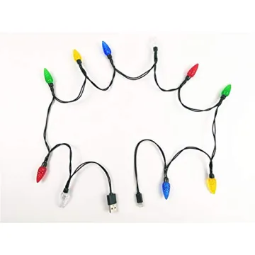 Christmas Light Phone Charger: Set of 2 Fun Cables