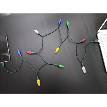 Christmas Light Phone Charger: Set of 2 Fun Cables
