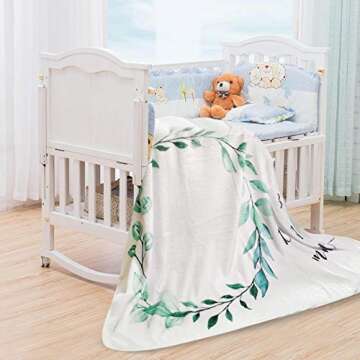 Baby Milestone Blanket | Perfect Shower Gift & Nursery Decor