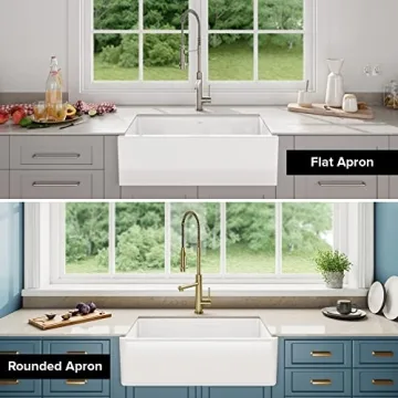 Kraus 33-Inch Fireclay Kitchen Sink for Elegant Functionality