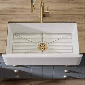 Kraus 33-Inch Fireclay Kitchen Sink for Elegant Functionality