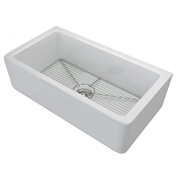 Kraus 33-Inch Fireclay Kitchen Sink for Elegant Functionality
