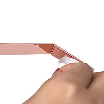 JEKOSEN Christmas Stocking Holder & Brooch Set - Rose Gold