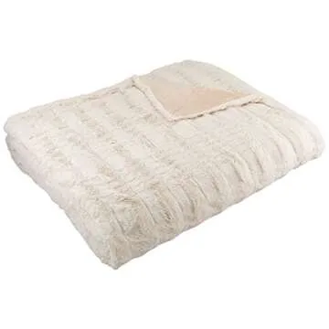 Pinzon Faux Fur Throw Blanket – Luxurious Softness