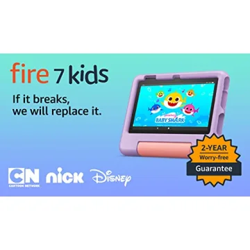 Amazon Fire 7 Kids Tablet - Perfect for Ages 3-7
