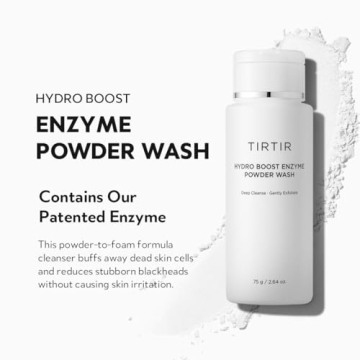 Gentle Nourishing TIRTIR Hydro Boost Cleansing Powder