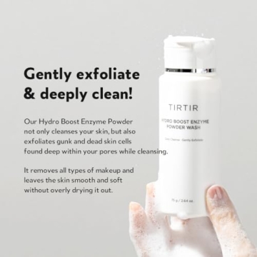 Gentle Nourishing TIRTIR Hydro Boost Cleansing Powder