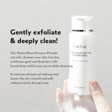 Gentle Nourishing TIRTIR Hydro Boost Cleansing Powder