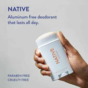 Native Deodorant for Men, Aluminum-Free, Natural Scents
