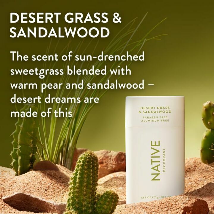 Native Deodorant for Men, Aluminum-Free, Natural Scents