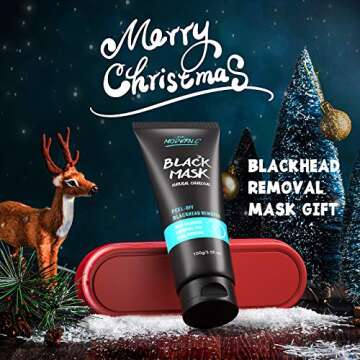 POP MODERN.C Black Mask-Blackhead Removal Mask Peel Off Facial Black Mask 3.5oz Pore Control, Skin C...
