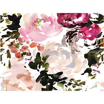 Tervis Kelly Ventura - Floral Collection Made in USA Double Walled Insulated Tumbler Travel Cup Keep...