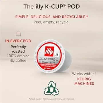 Illy Classico Medium Roast K-Cup Pods - 10 Count