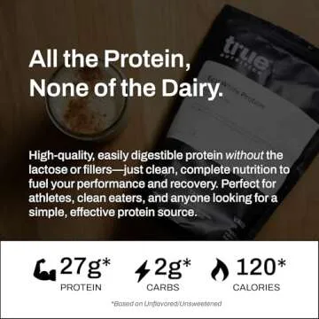 True Nutrition Egg White Protein Powder - 24g Protein per Serving
