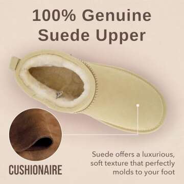 Comfortable CUSHIONAIRE Women's Hip 2 Snow Boots