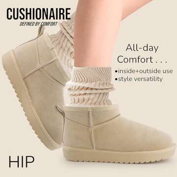 Comfortable CUSHIONAIRE Women's Hip 2 Snow Boots