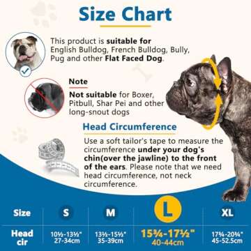 BARKLESS Short Snout Dog Muzzle | Durable Silicone for Flat-Faced Breeds