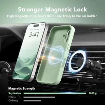 SuydanBox Magnetic Case for iPhone 16 Plus - Full Protection