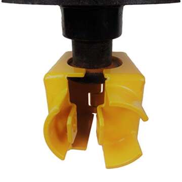 5th wheel/Kingpin Coupler/Hitch Trailer Lock and Includes Trimax Puck Lock