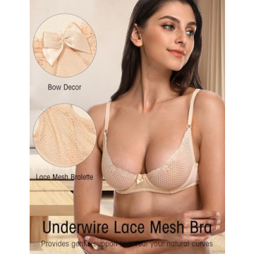 Wingslove Women's Lace Bra for Comfort and Elegance
