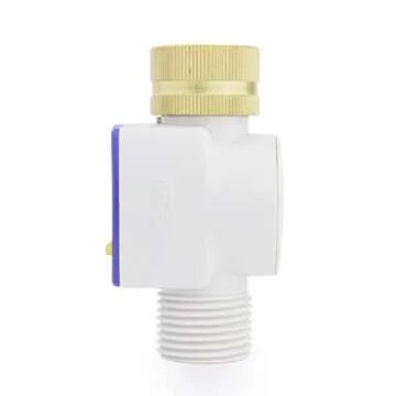 Save a Drop P3 Water Flow Meter with Heavy Duty Brass Swivel | Measure Gallon Usage from an Outdoor Garden Hose | Great for Campers | Helps Conserve Water