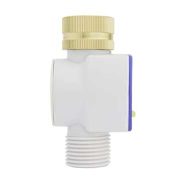 Save a Drop P3 Water Flow Meter with Heavy Duty Brass Swivel | Measure Gallon Usage from an Outdoor Garden Hose | Great for Campers | Helps Conserve Water