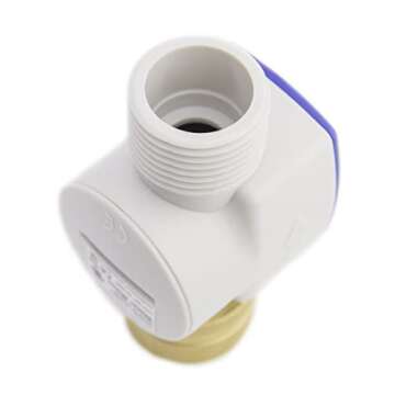 Save a Drop P3 Water Flow Meter with Heavy Duty Brass Swivel | Measure Gallon Usage from an Outdoor Garden Hose | Great for Campers | Helps Conserve Water