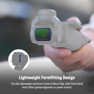 NEEWER Magnetic Black Diffusion 1/4 Effect Filter Compatible with DJI OSMO Pocket 3, Dreamy Cinematic Mist Lens Filter Ultra Slim Frame & Multi Coated HD Optical Glass, 2 LCD Touch Screen Protectors