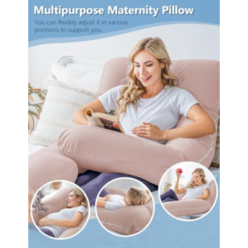 Meiz Cooling Pregnancy Pillow for Comfortable Sleep