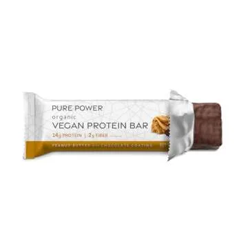 Dr. Mercola Pure Power Protein Bars, Vegan & Gluten Free