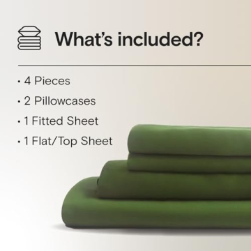 DOZ by SIJO Bamboo Bed Sheet Set - Soft, Cooling, Organic