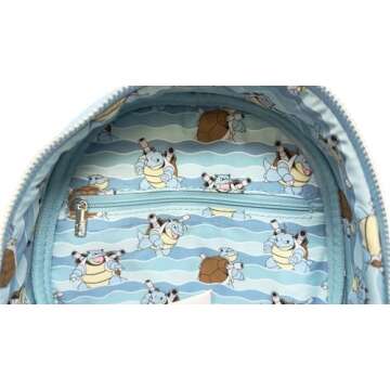 Loungefly Pokemon Blastoise Cosplay Womens Double Strap Shoulder Bag Purse