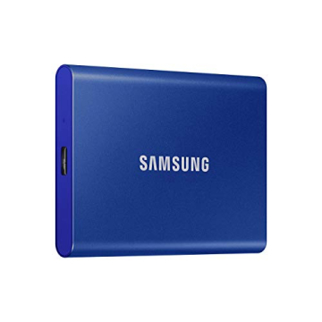 SAMSUNG T7 Portable SSD, 1TB External Solid State Drive, Speeds Up to 1,050MB/s, USB 3.2 Gen 2, Reli...