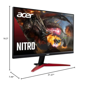 Acer Nitro KG241Y Full HD Gaming Monitor 165Hz