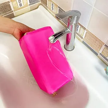 Stylish STOMKIRE Preppy Makeup Bag - Durable and Chic