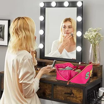 Stylish STOMKIRE Preppy Makeup Bag - Durable and Chic