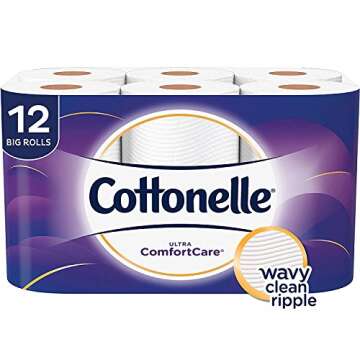 Cottonelle Ultra Comfort Care Toilet Paper 12 Big Rolls