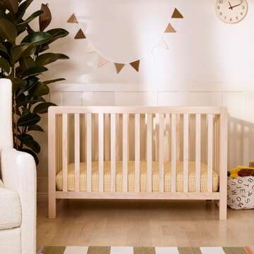 Carter's by DaVinci Colby 4-in-1 Convertible Crib - GREENGUARD Gold Certified Convertible Baby Crib ...