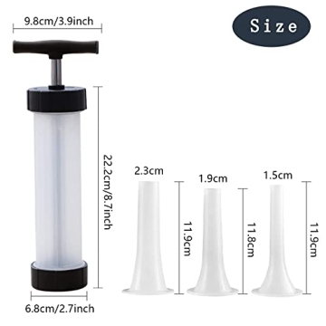 Sausage Stuffer for Homemade Cooking with Fast Cleanup