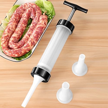 Sausage Stuffer for Homemade Cooking with Fast Cleanup