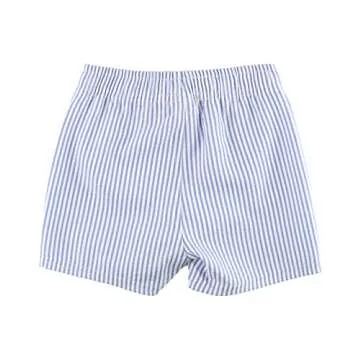 RuggedButts Boys Seersucker Swim Trunks - UPF 50+
