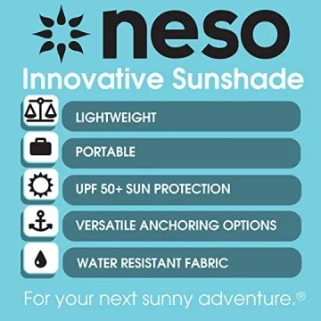 Neso Tents Portable Beach Canopy Sunshade - Ultimate Durability