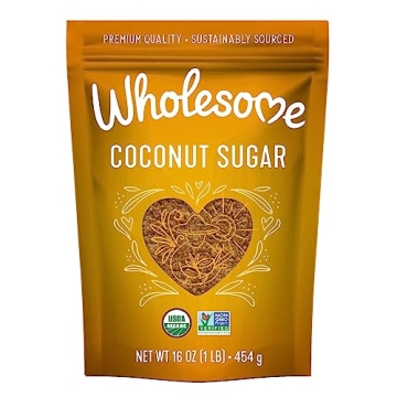 Wholesome Sweeteners Organic Coconut Sugar - Gluten Free, Vegan & Non-GMO