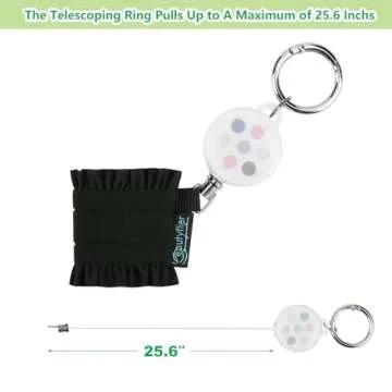 Beautyflier Pack of 4 Elastic Hand Sanitizer Sleeves