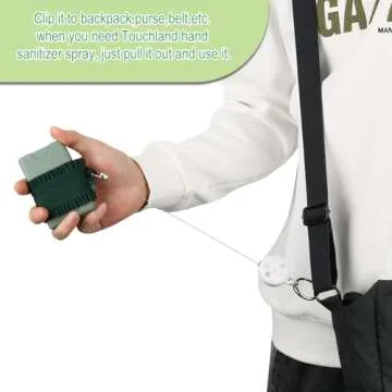 Beautyflier Pack of 4 Elastic Hand Sanitizer Sleeves