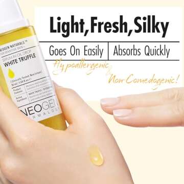 [K-Beauty] Neogen Dermalogy White Truffle Serum in Oil Drop w/ 3 Hyaluronic Acid & Niacinamide | Hydrating Face Oil Korean Glass Skin Serum 1.69 fl oz