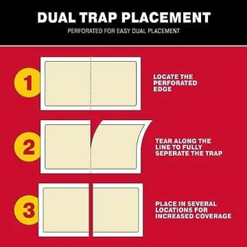 Catchmaster Cricket XL Giant Glue Boards 6-Pk, Adhesive Bug Catcher Cricket Traps Indoor, Sticky Trap for Inside Your Home, Bulk Insect Killer, Insect Traps for House & Garage, Pet Safe Pest Control