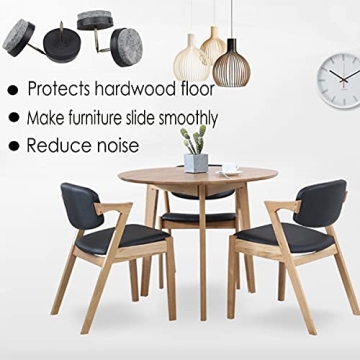 40pcs Heavy Duty Nail-on Felt Pads for Floor Protection